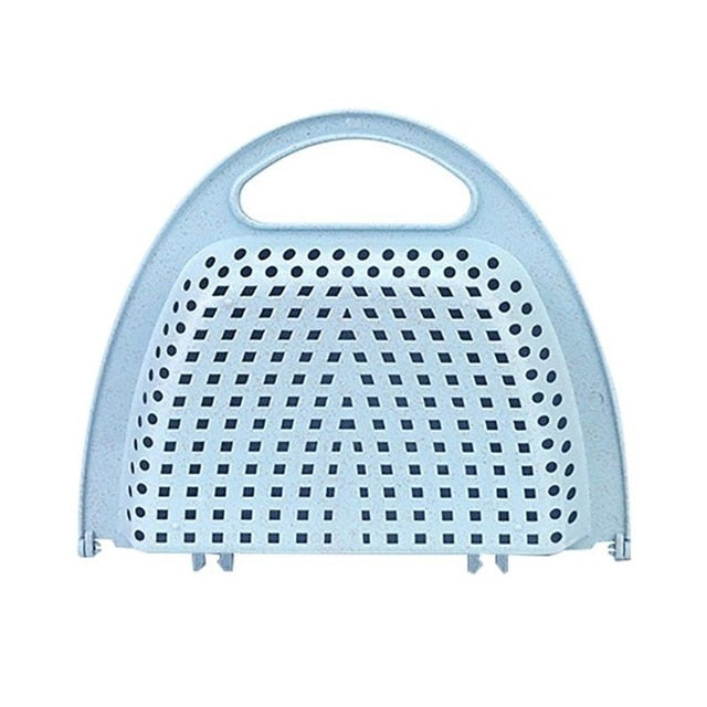 Fruit Drainage Basket Plastic Strainer Storage Basket for Food Fruit