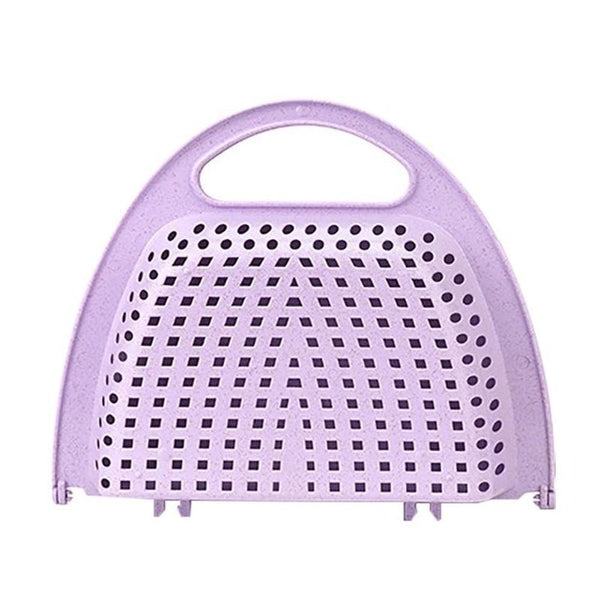 Fruit Drainage Basket Plastic Strainer Storage Basket for Food Fruit